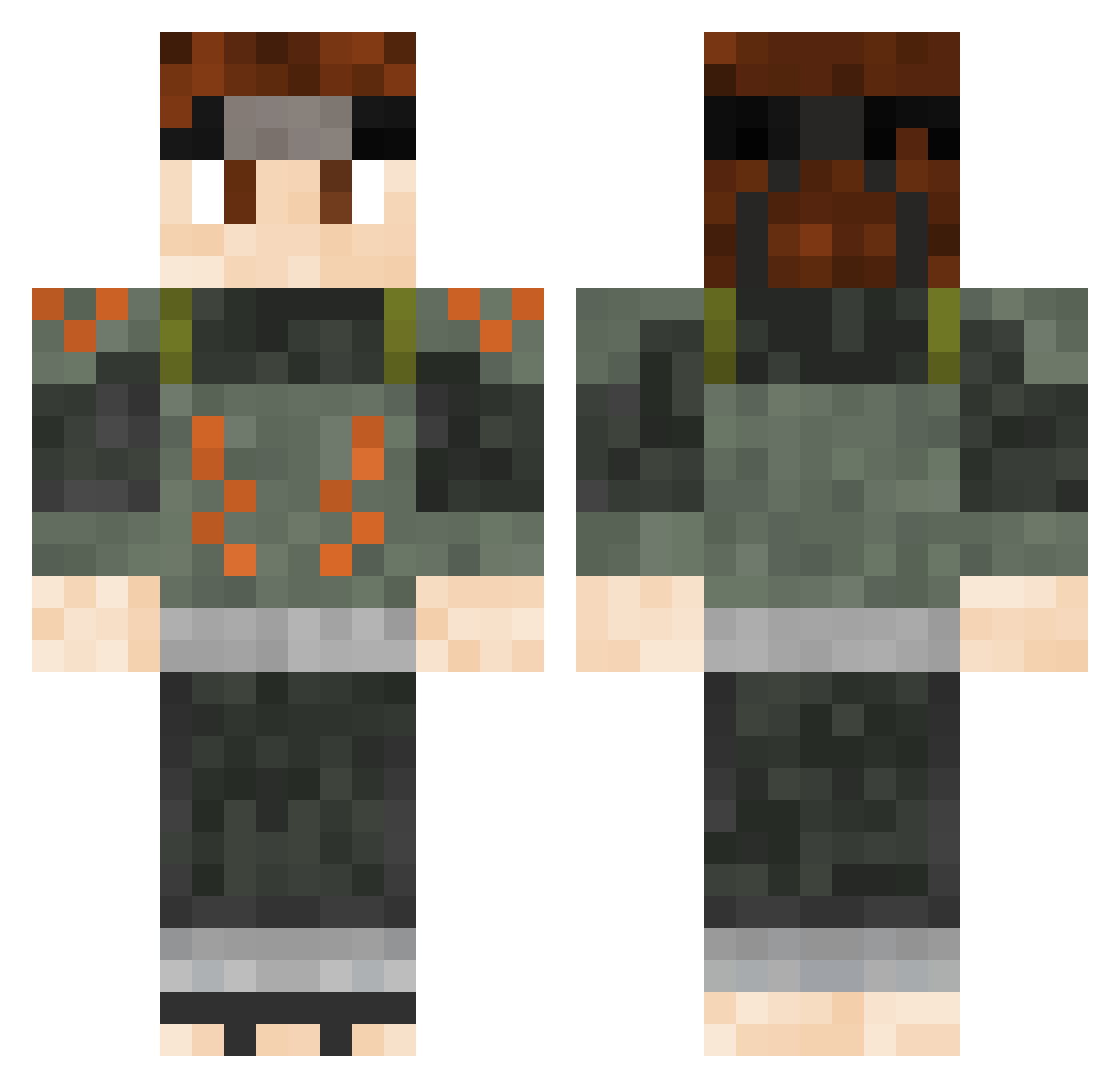 lightn1ng__ Minecraft skin, front and back view