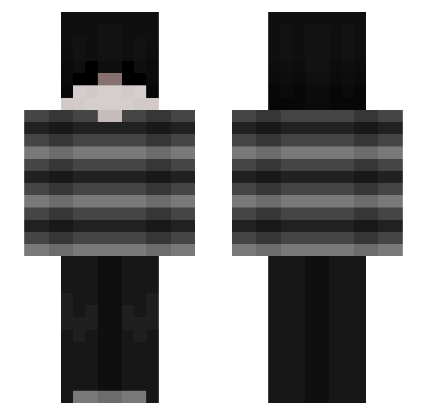 tathtaniel1 Minecraft skin, front and back view