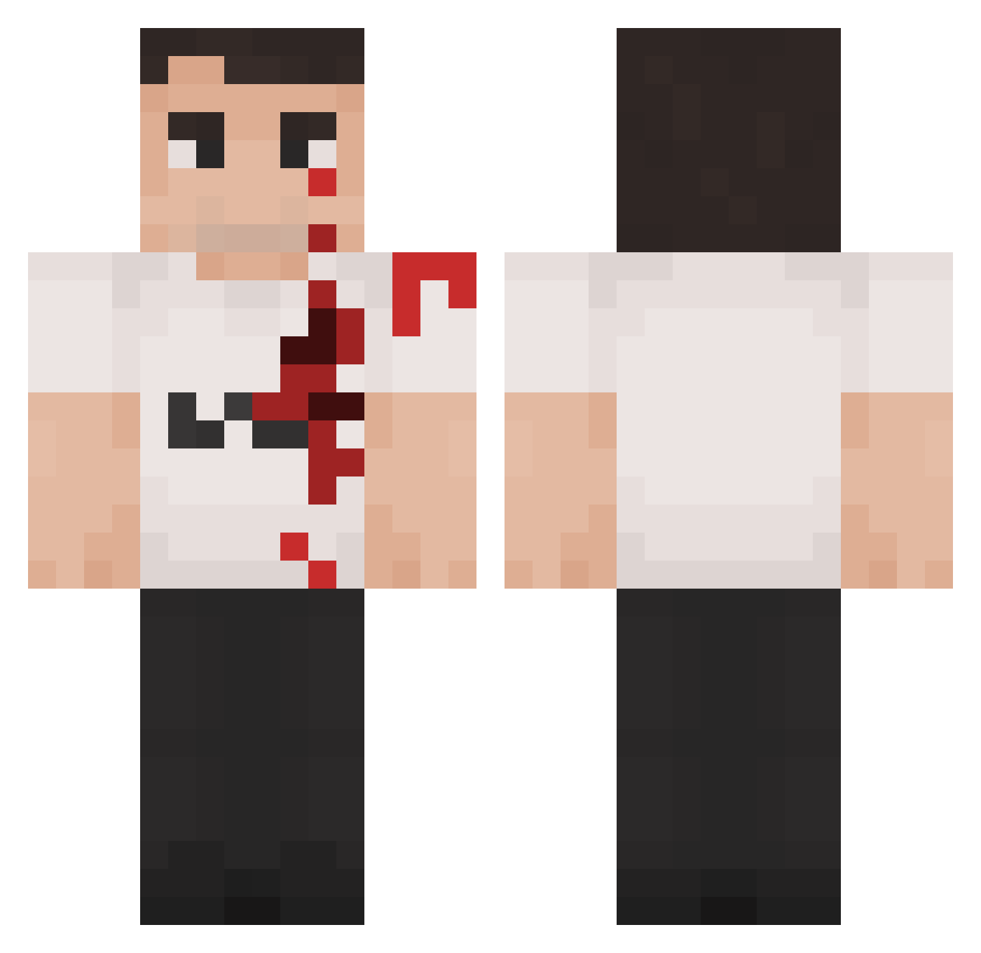 4XX_WINTER_XX4 Minecraft skin, front and back view