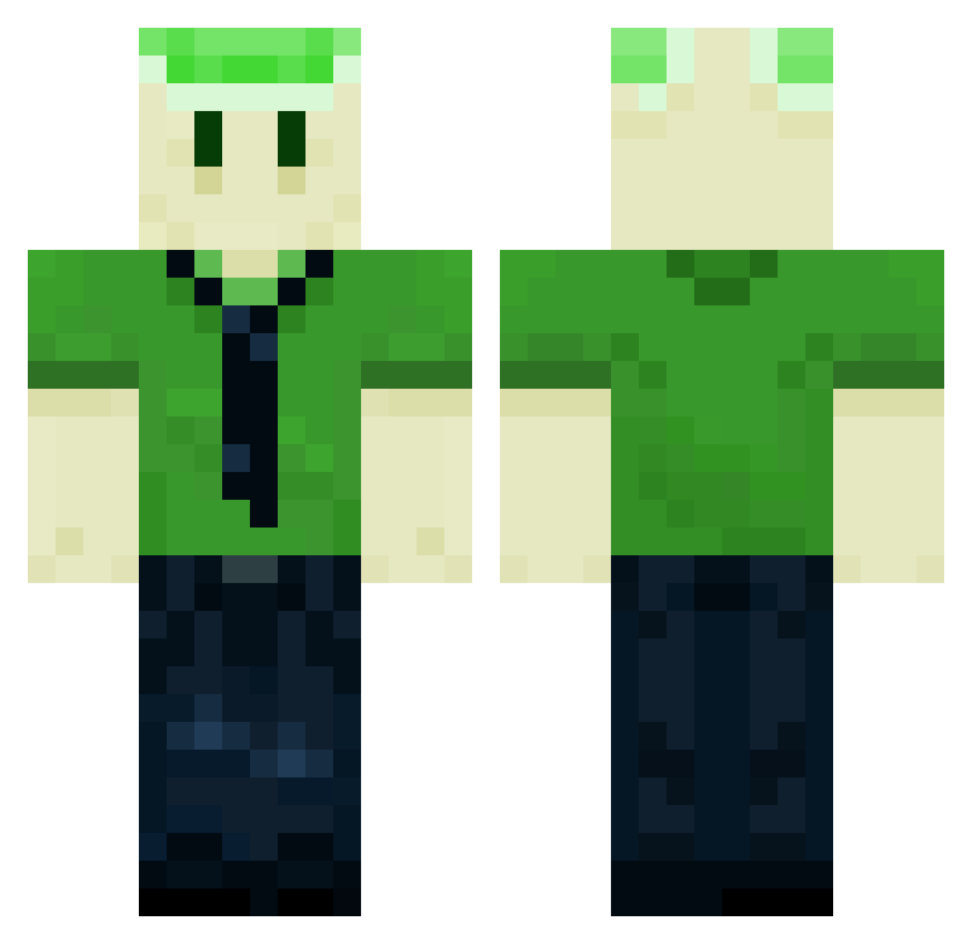 Big_Imbecile Minecraft skin, front and back view