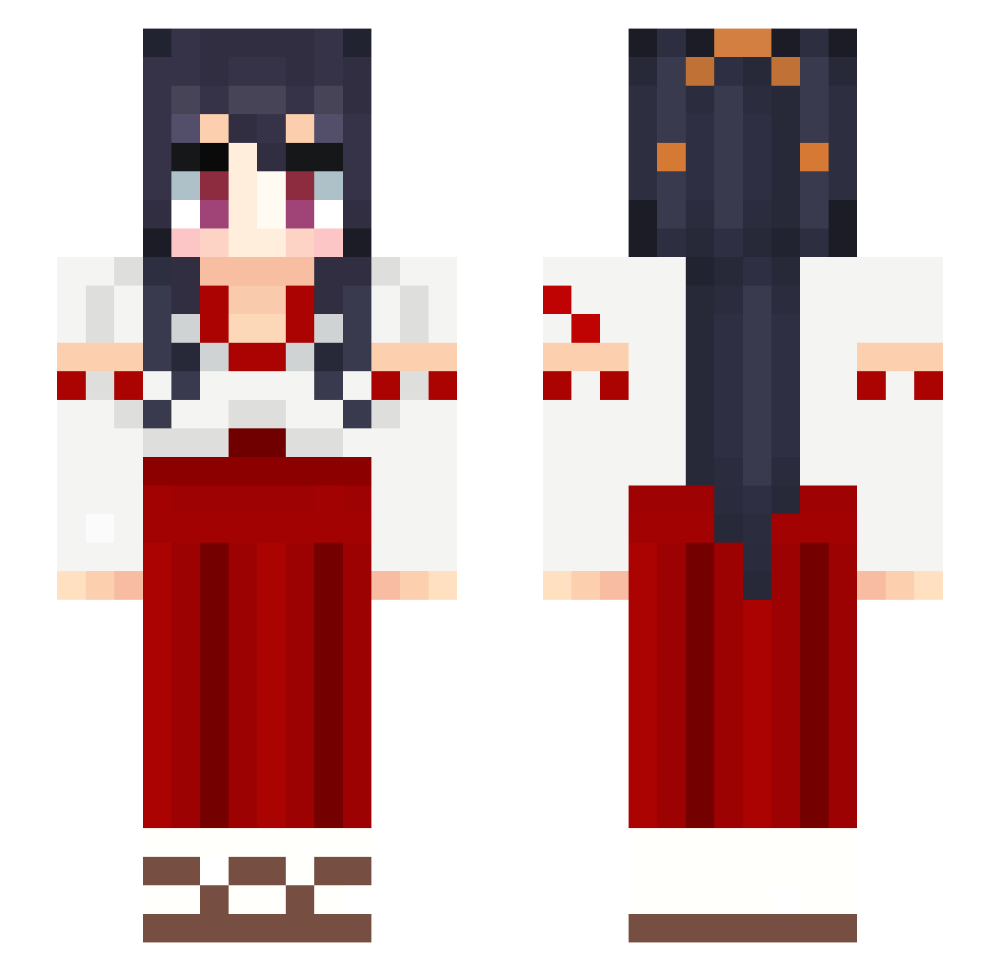 i_hate_deepslate Minecraft skin, front and back view