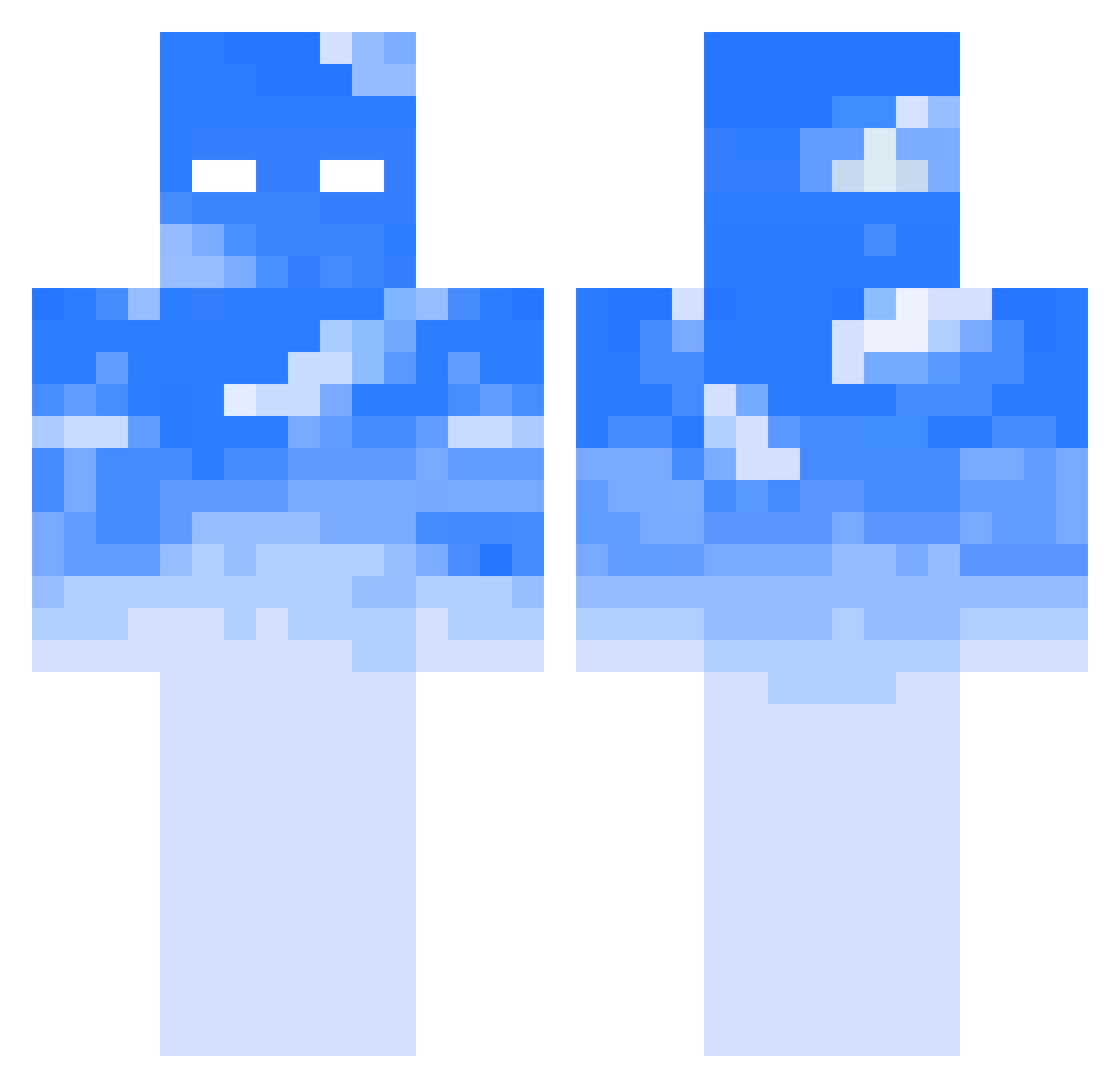 nevoz30 Minecraft skin, front and back view