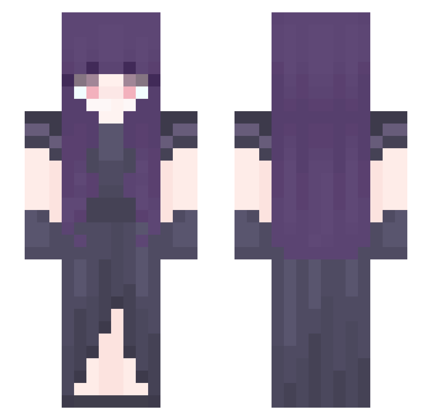 Tyront_ Minecraft skin, front and back view