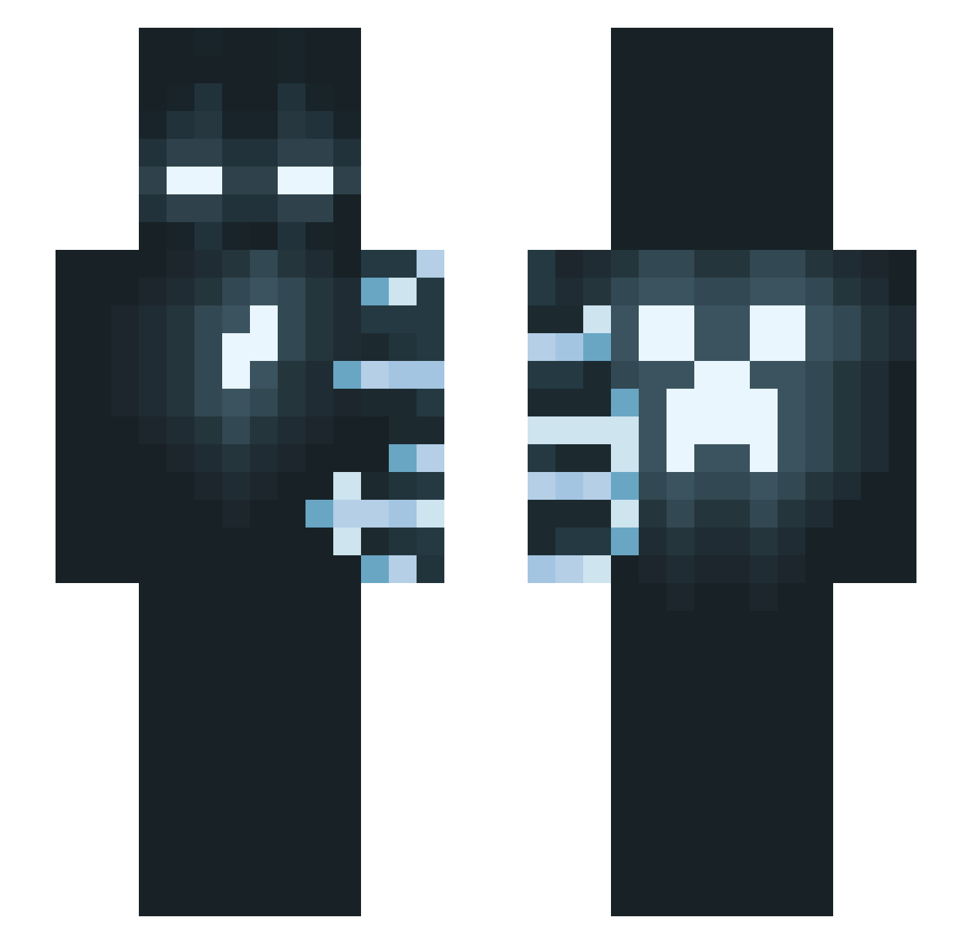 EmanueI_ Minecraft skin, front and back view