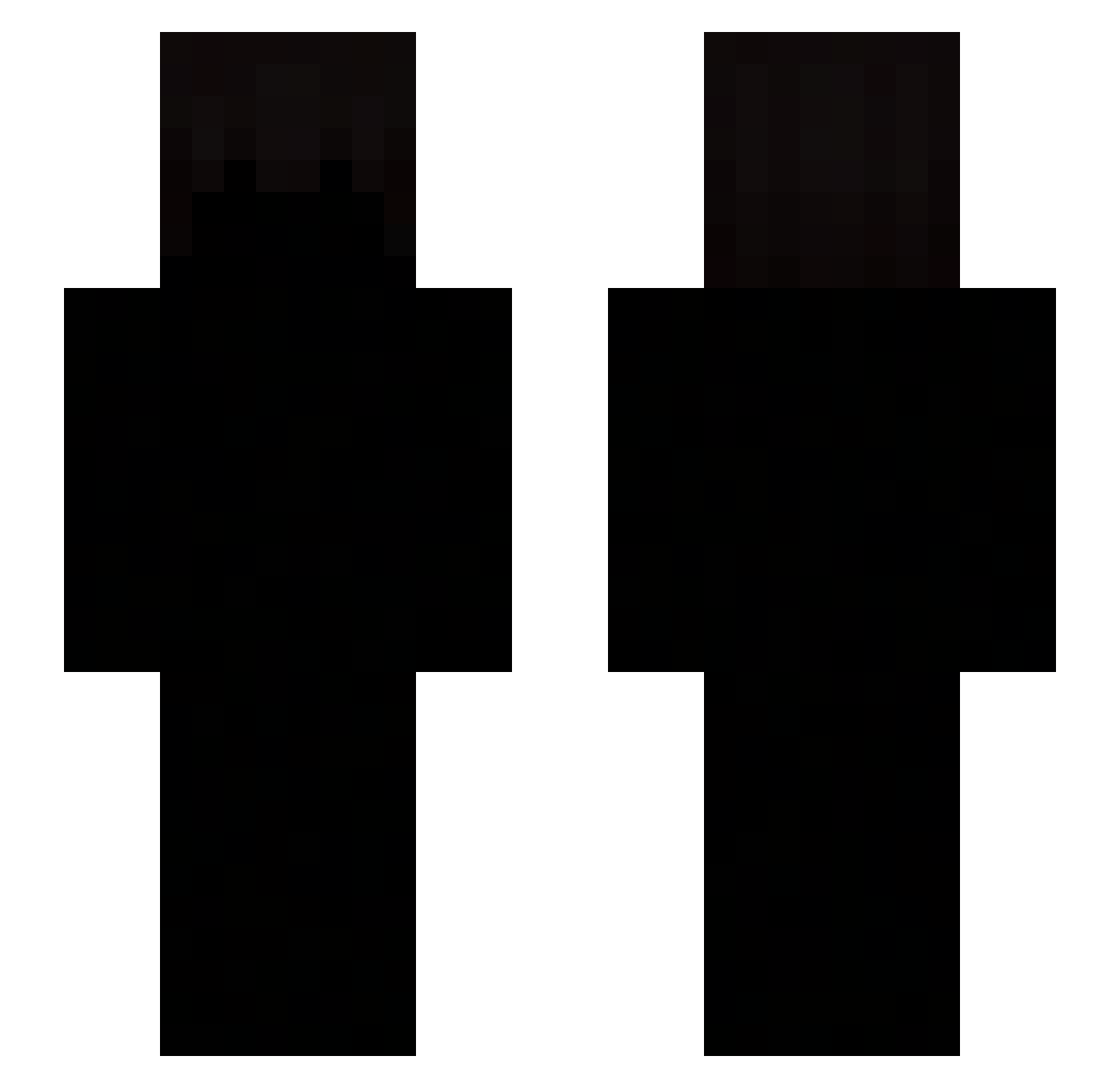Losnep Minecraft skin, front and back view