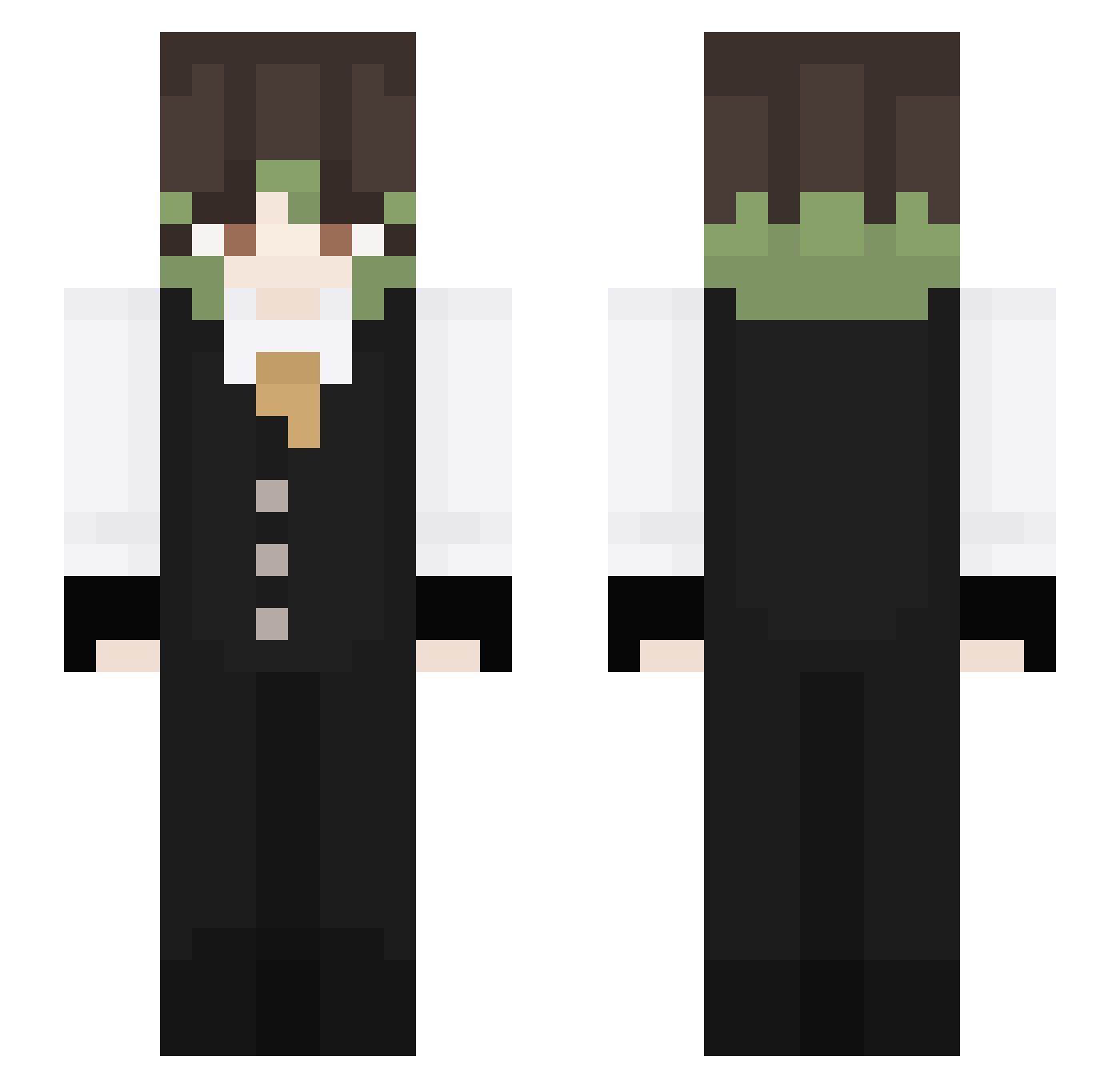R4ndo0m_Us3r Minecraft skin, front and back view