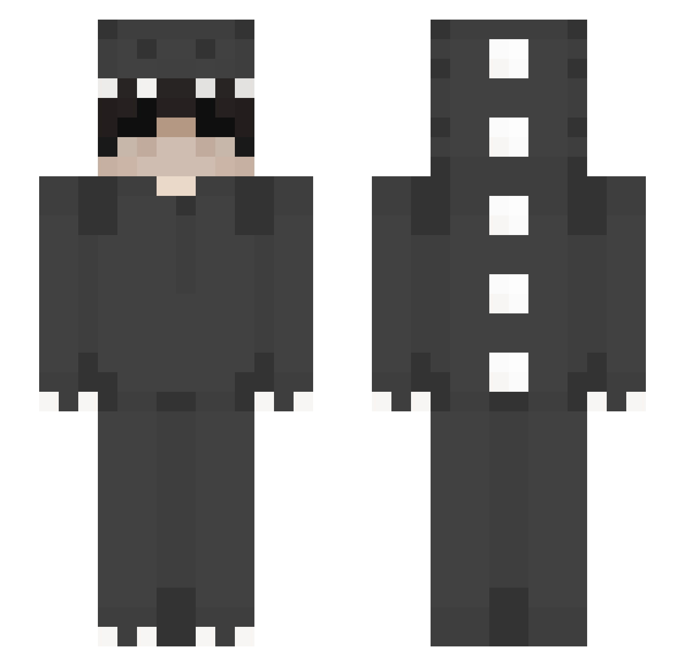 t3oz_ Minecraft skin, front and back view