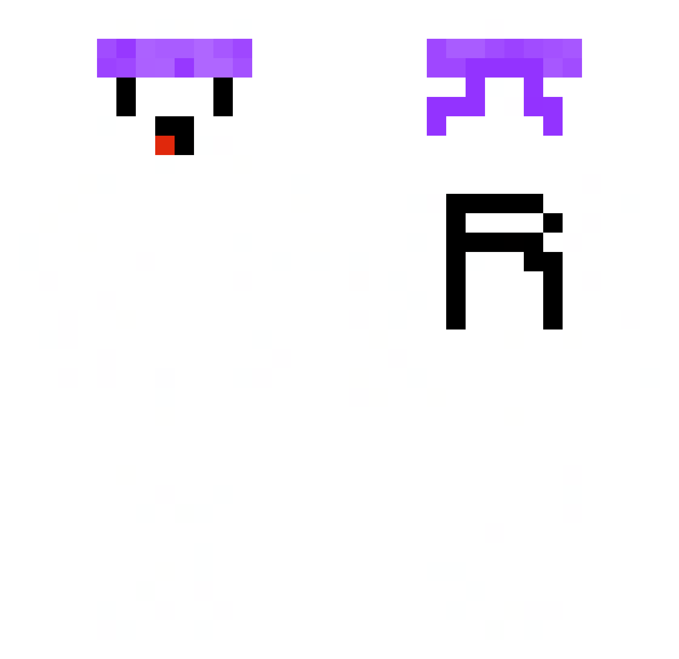 Papi_Giova Minecraft skin, front and back view