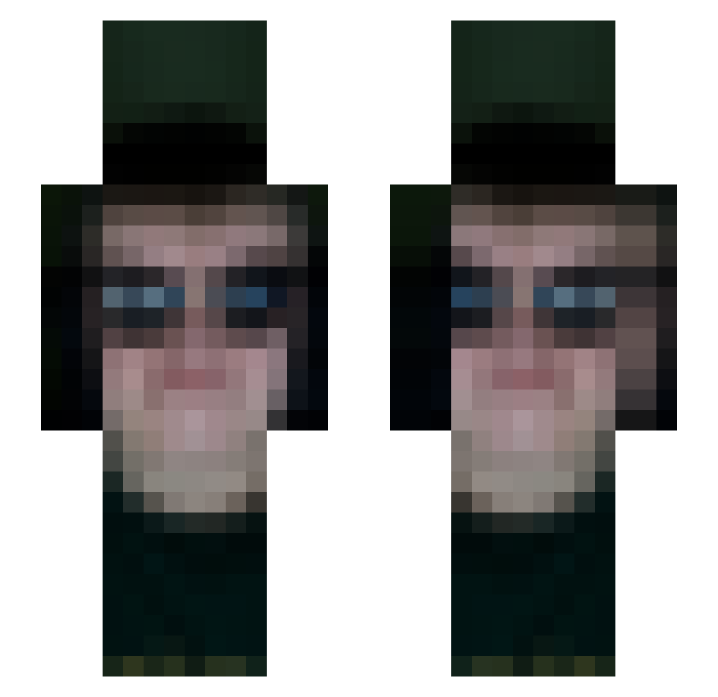 ulla1236534 Minecraft skin, front and back view