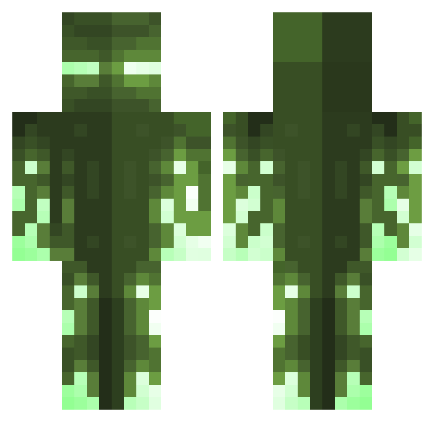 ProphetJeremiah Minecraft skin, front and back view
