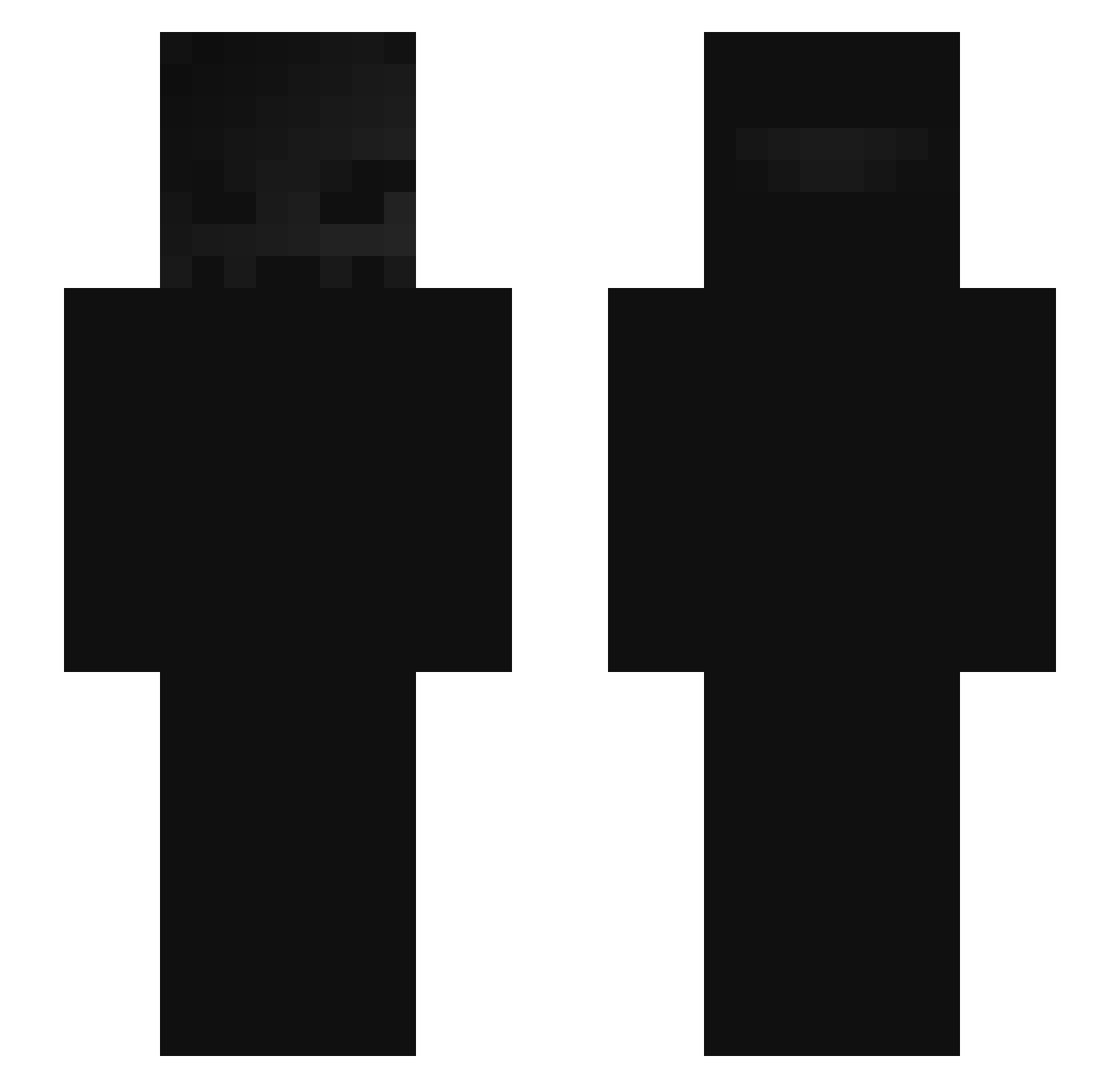 Gertrud Minecraft skin, front and back view