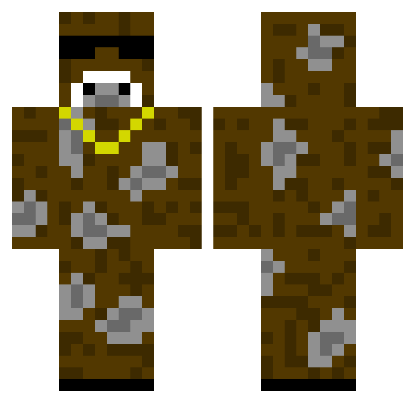 VailingCap3367 Minecraft skin, front and back view