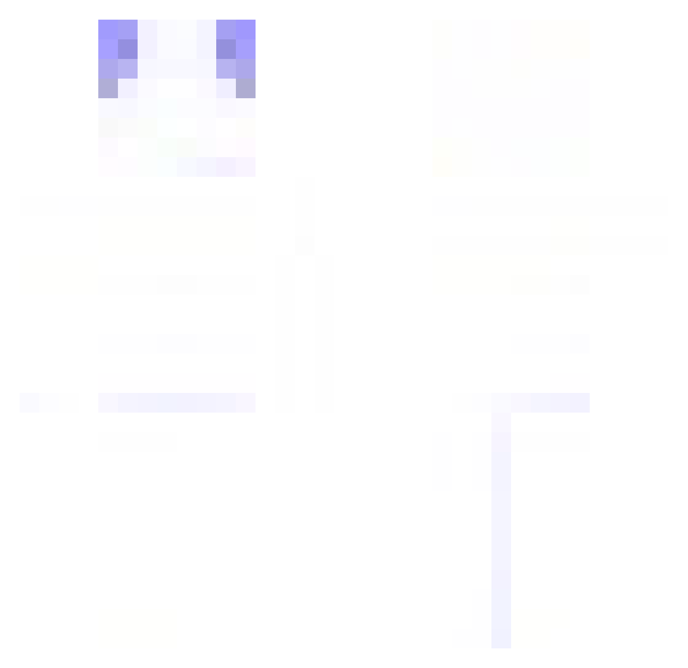 ajlev Minecraft skin, front and back view