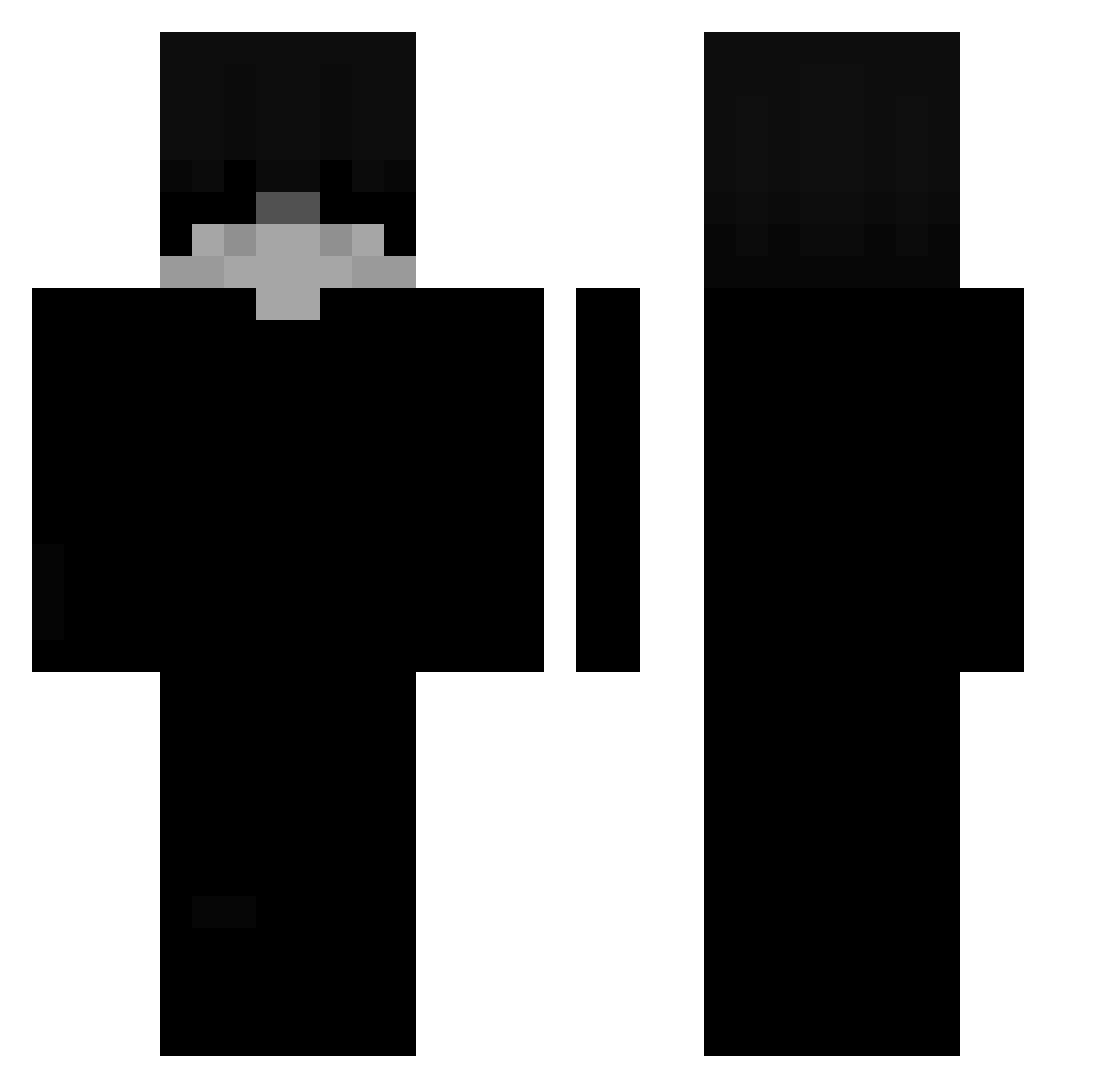 sakjsdkjkjdsf Minecraft skin, front and back view