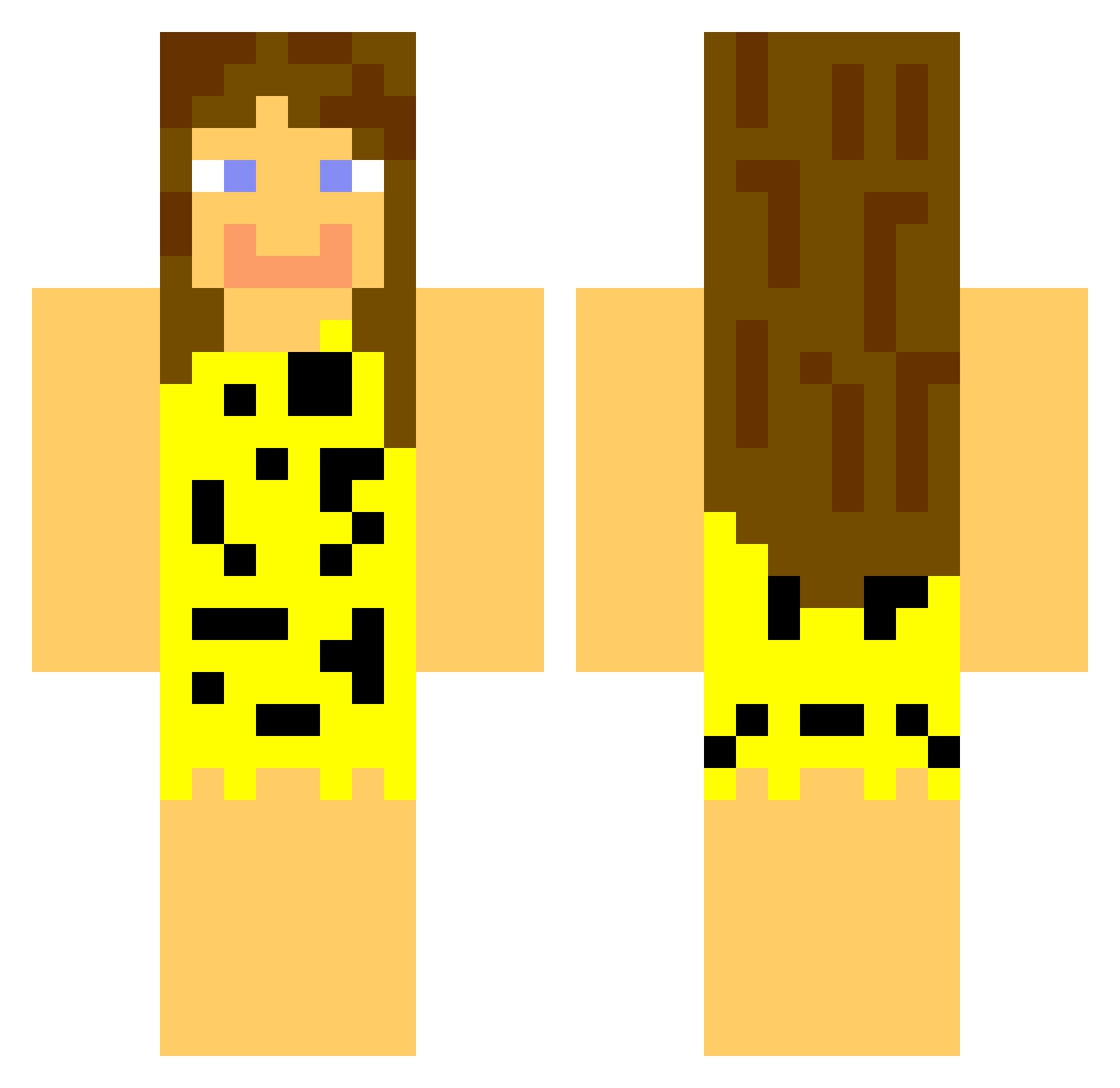 Gertrudis - prehistoric Minecraft skin