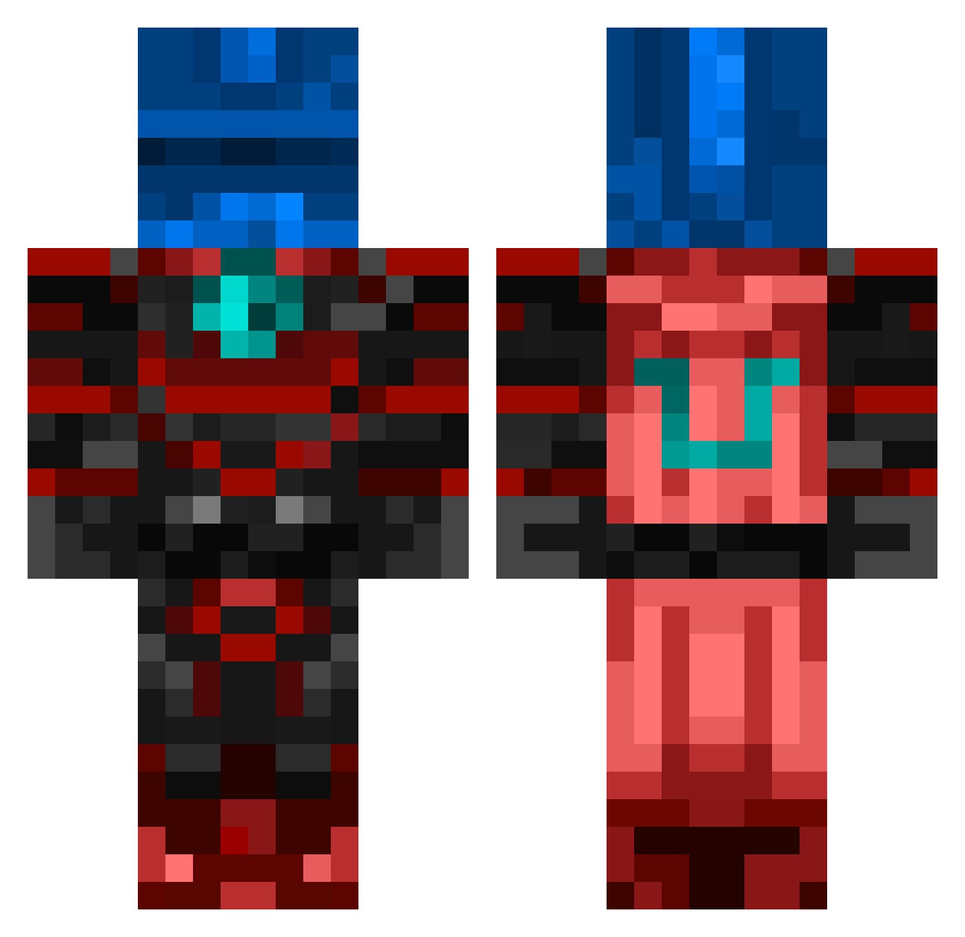 __lennn__ Minecraft skin, front and back view