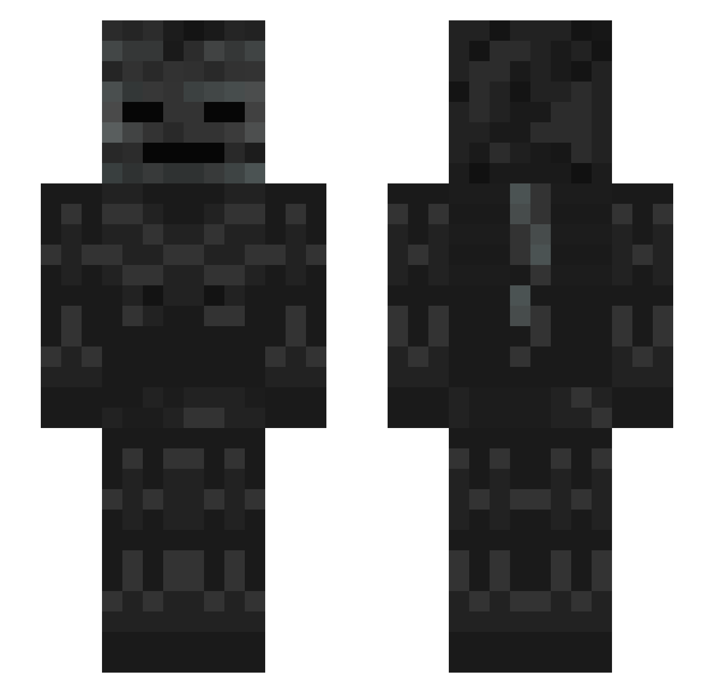 Alessandrox6 Minecraft skin, front and back view