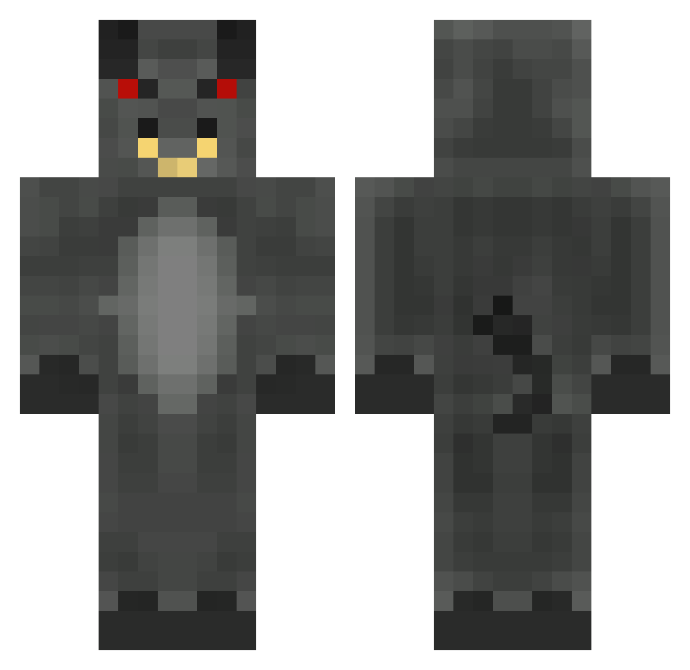 miguelmata Minecraft skin, front and back view