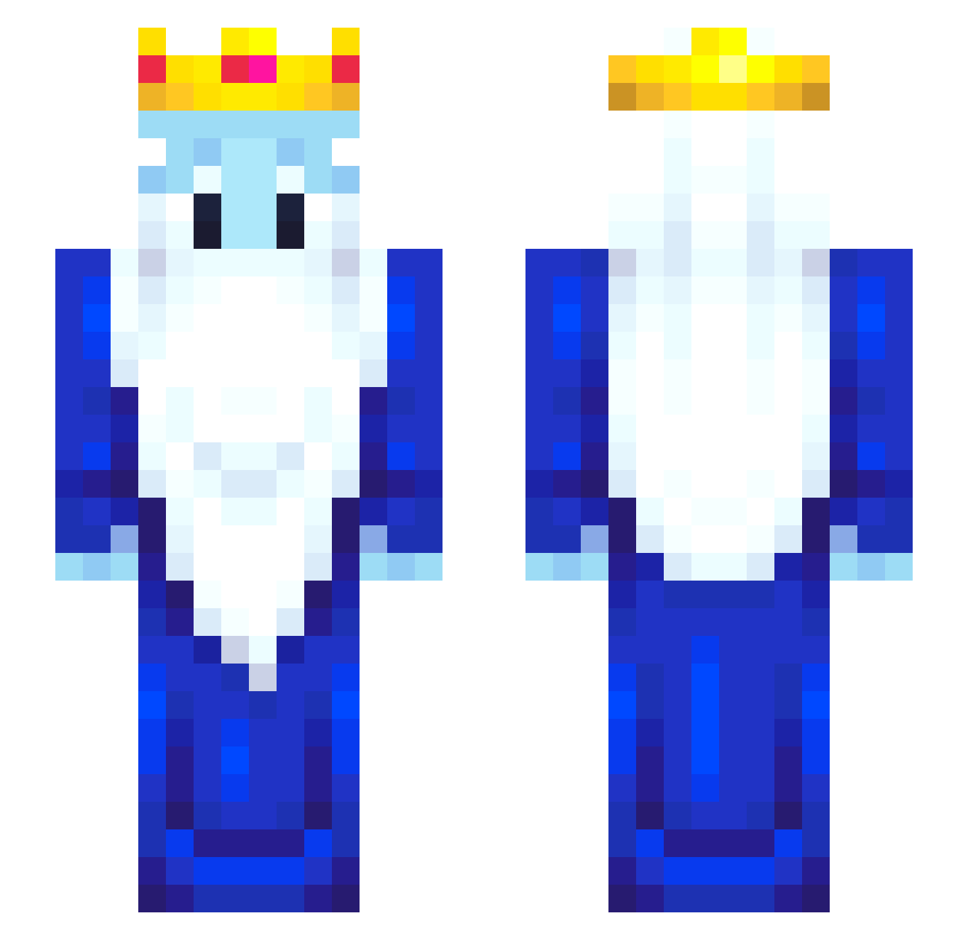 Jarrison_32 Minecraft skin, front and back view