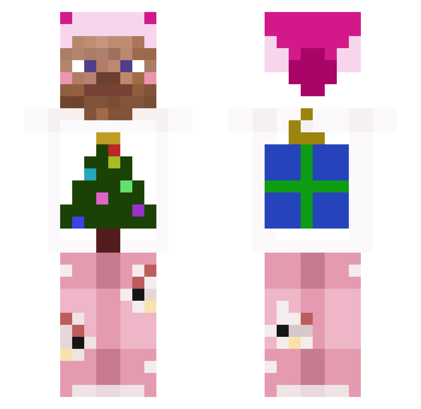 MaxIstAbgehoben Minecraft skin, front and back view