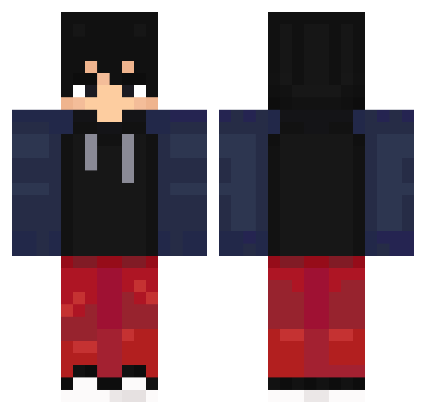 salado_w Minecraft skin, front and back view