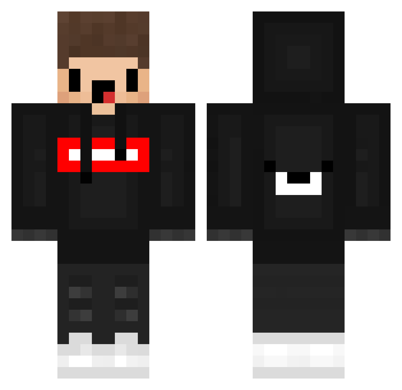 _GHG_ZickZack Minecraft skin, front and back view
