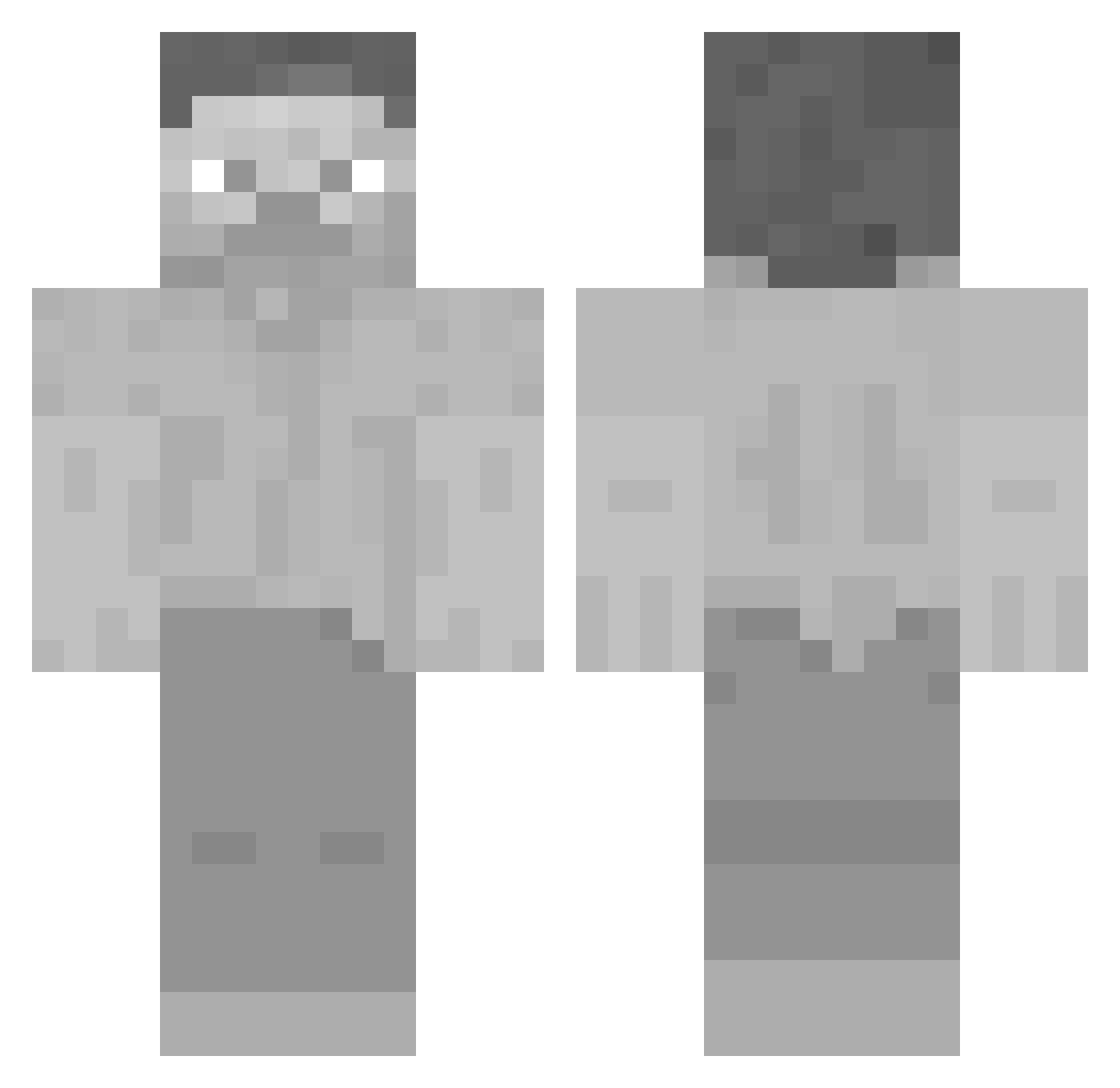 riori9361 Minecraft skin, front and back view