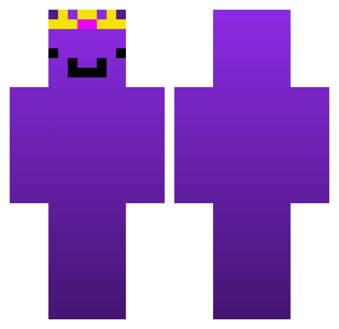 numinaumi Minecraft skin, front and back view