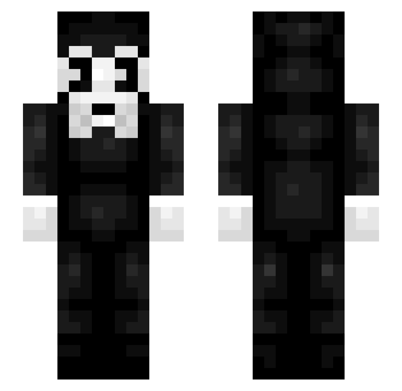_Ziggy22_ Minecraft skin, front and back view