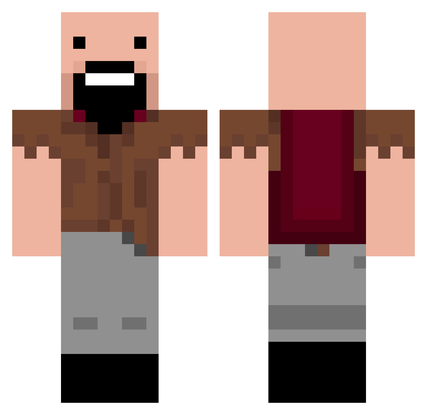Intractable - developer Minecraft skin