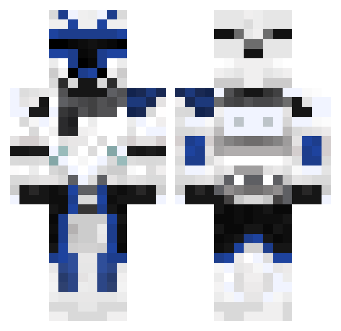 purpboix2 Minecraft skin, front and back view