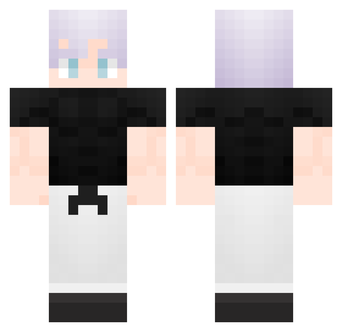 thomasb1122 Minecraft skin, front and back view