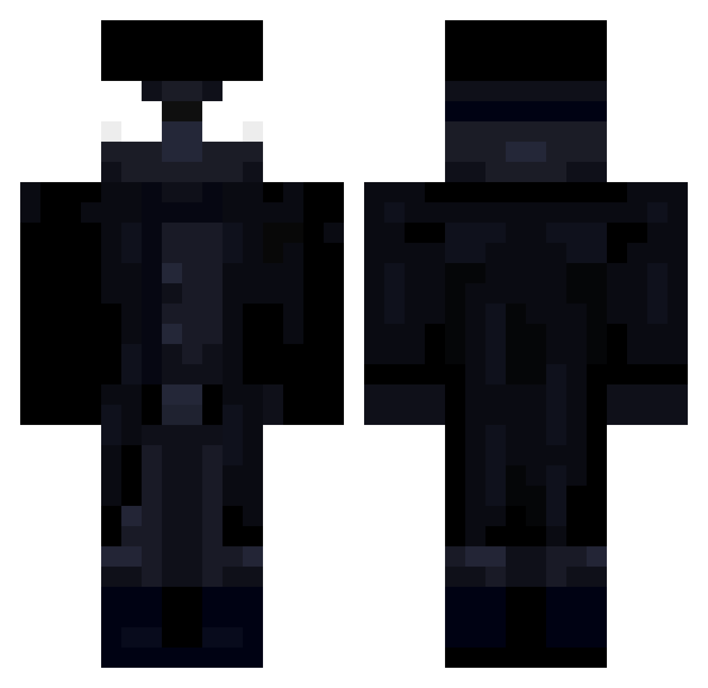 O_CapivaraAgiota Minecraft skin, front and back view