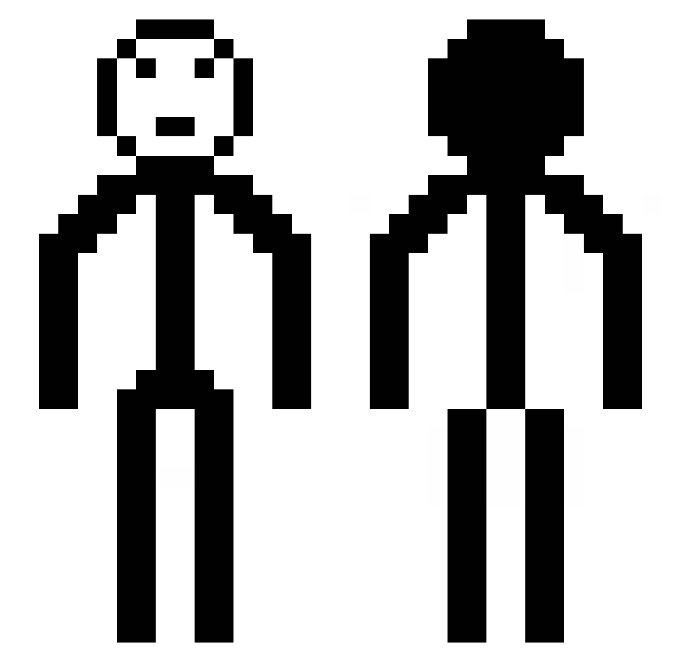 BadBreak_ Minecraft skin, front and back view