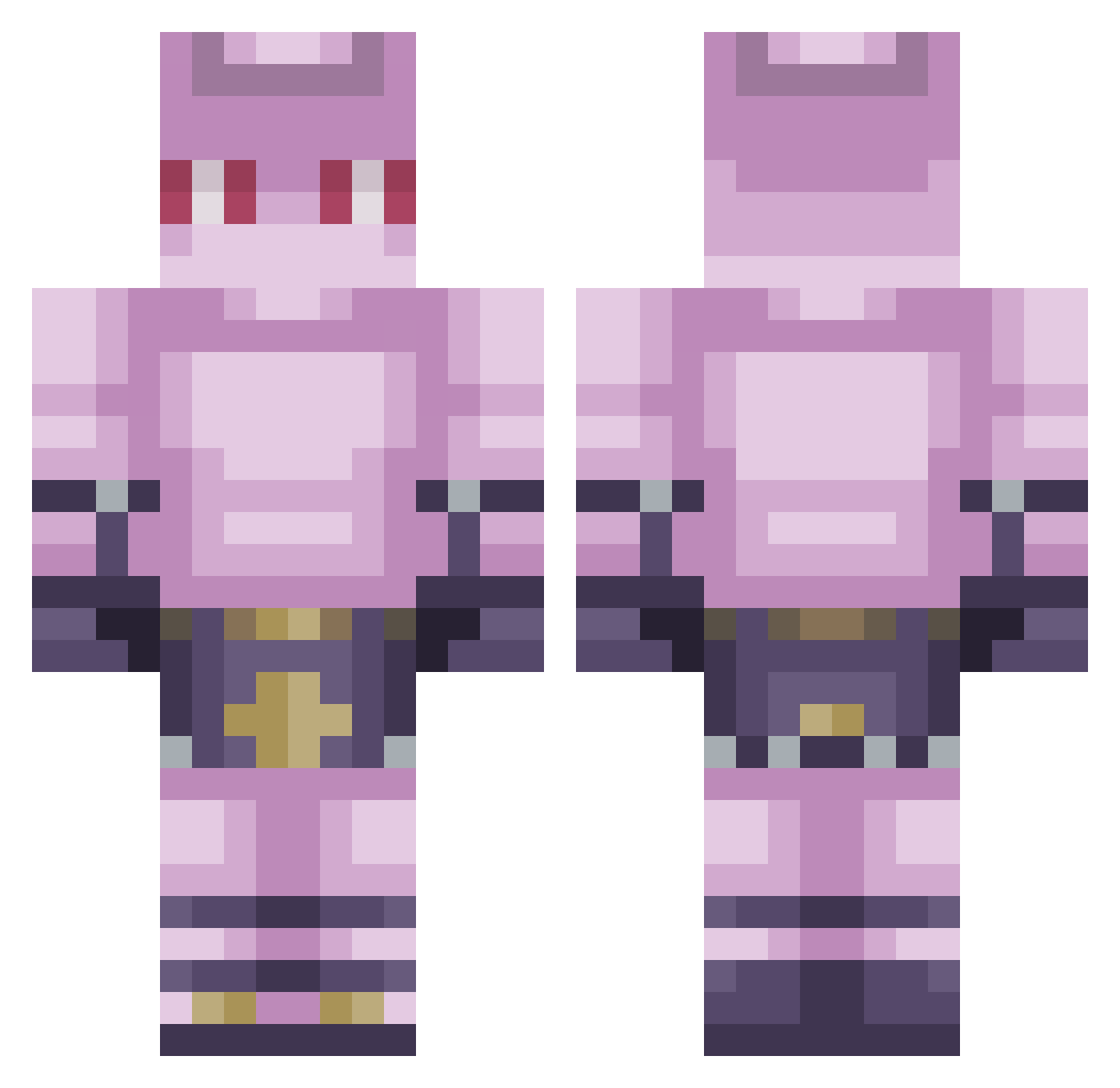 ImPinged - jojo Minecraft skin