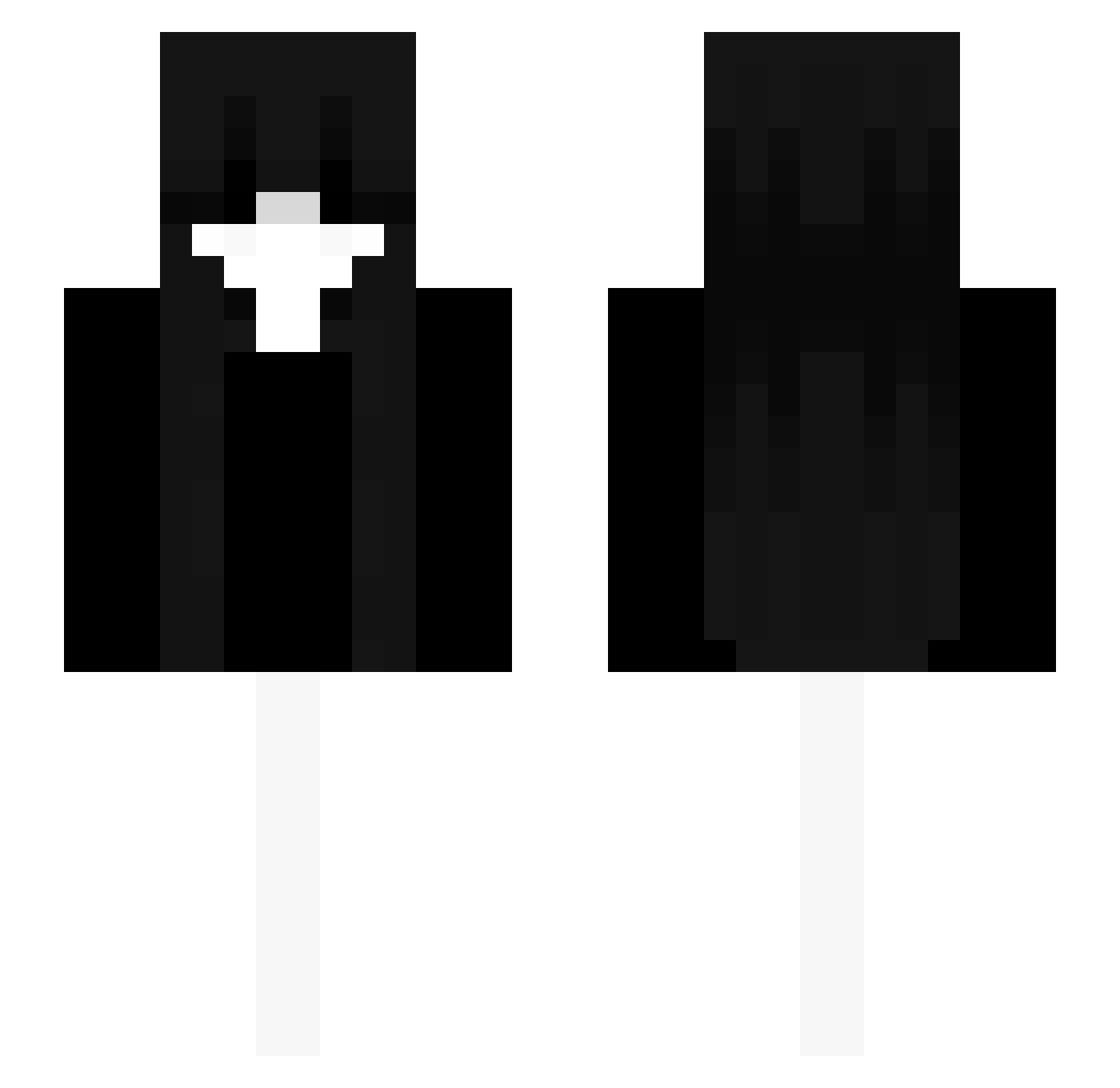 zmxn1145 Minecraft skin, front and back view