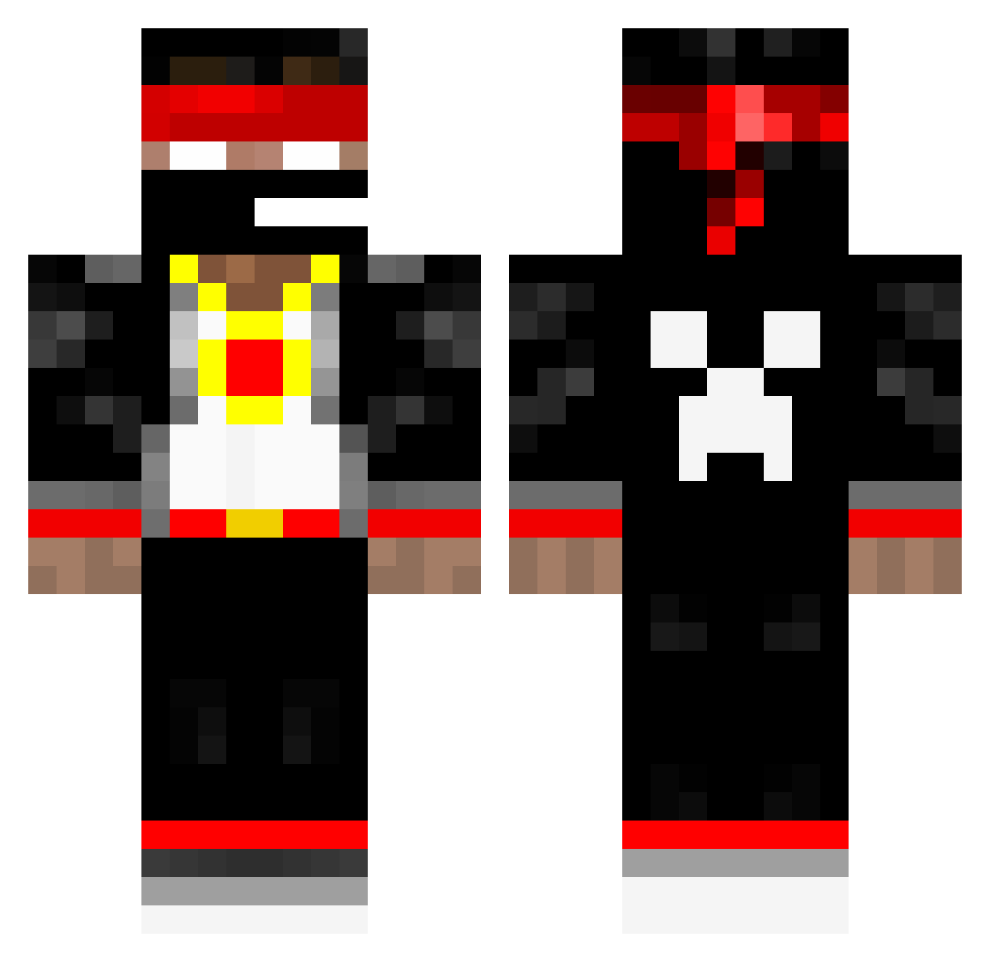 Shadebtw_ Minecraft skin, front and back view