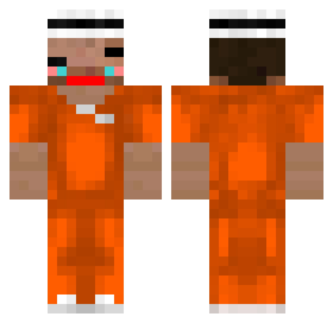 _ItzzLucas_ Minecraft skin, front and back view
