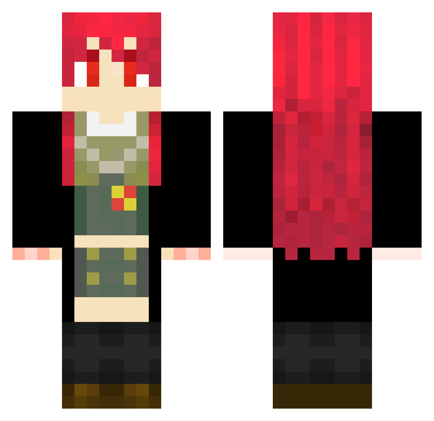 Giralda - steins gate Minecraft skin