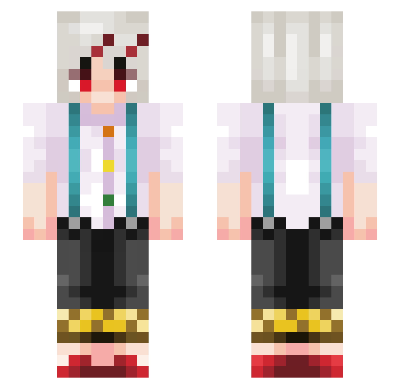 storm12ph Minecraft skin, front and back view