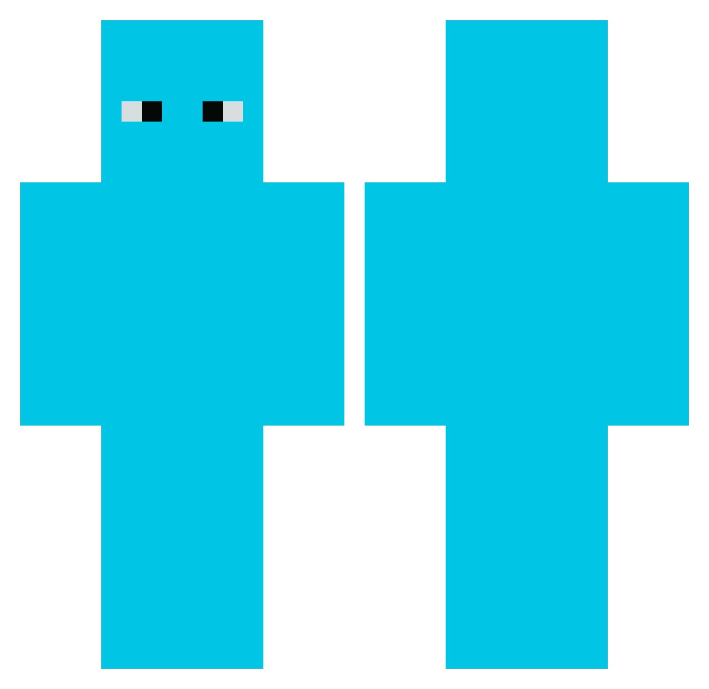 wjdghk9520 Minecraft skin, front and back view