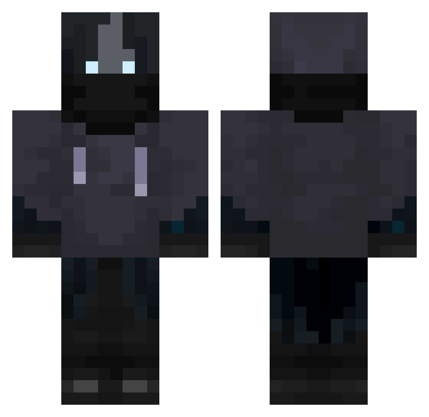 The_Labrynth908 Minecraft skin, front and back view