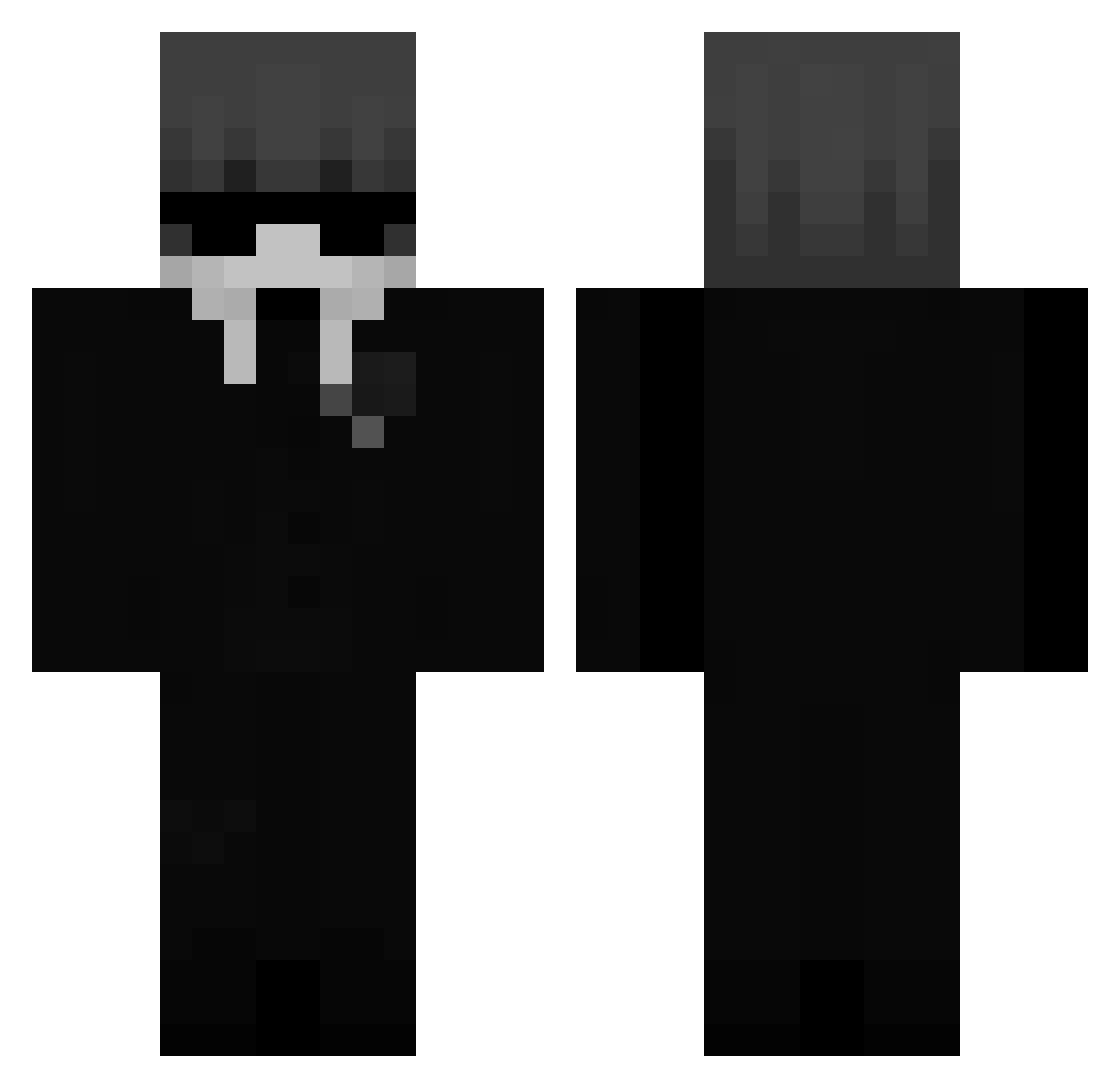 smalllamb1 Minecraft skin, front and back view