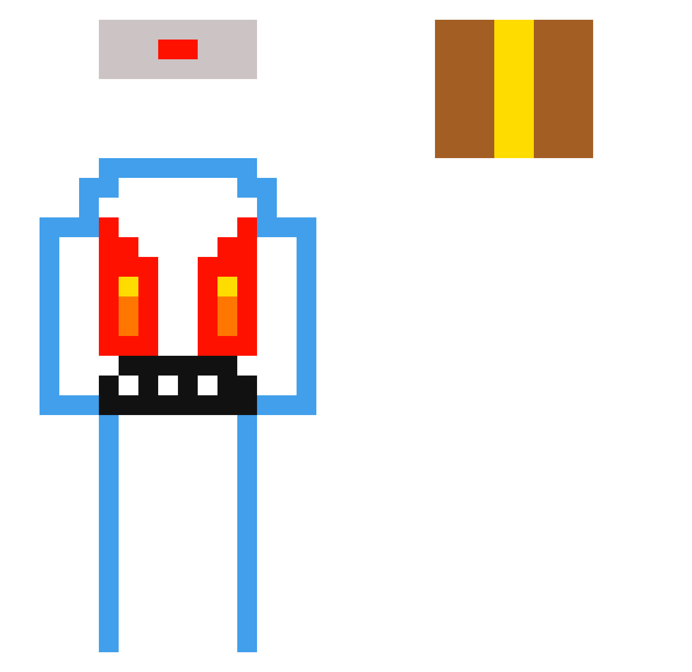 TwinedDuck30636 Minecraft skin, front and back view