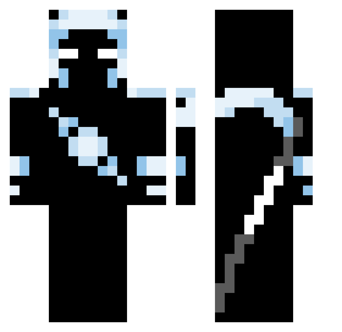 i_eat_ashes Minecraft skin, front and back view