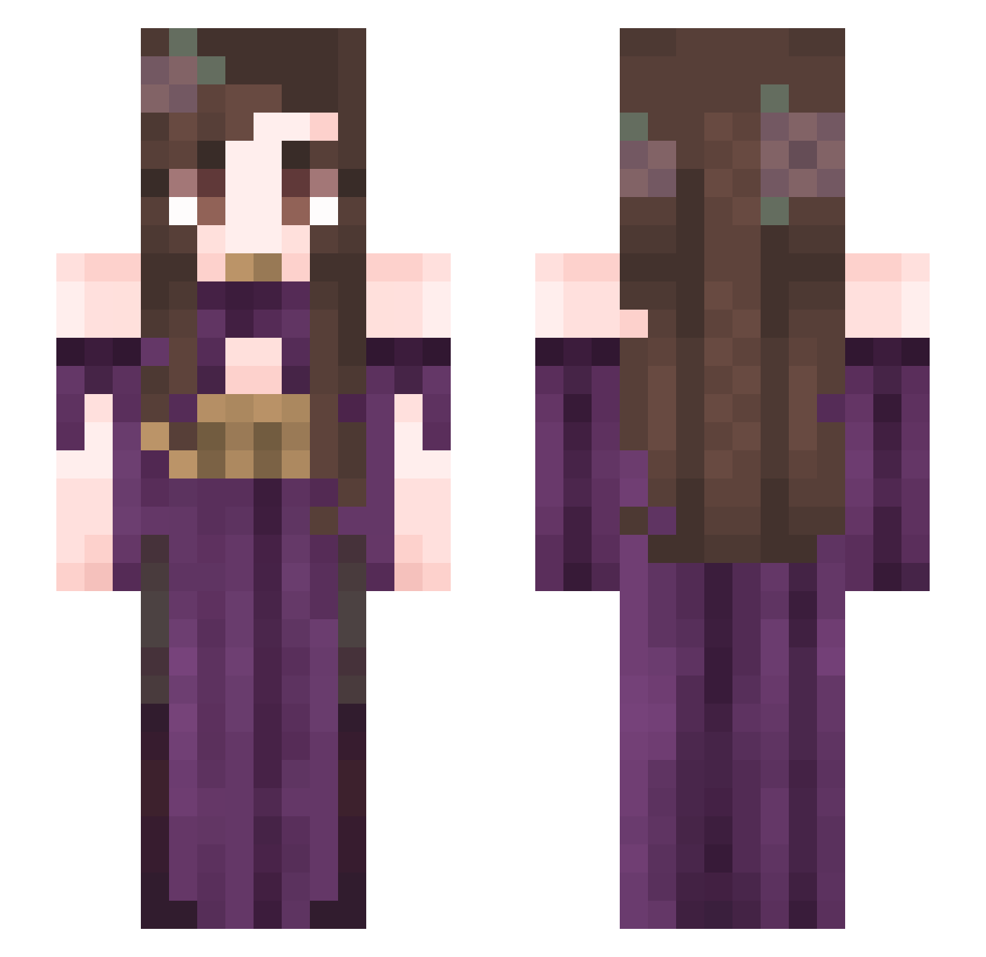 w1nterrr_ Minecraft skin, front and back view