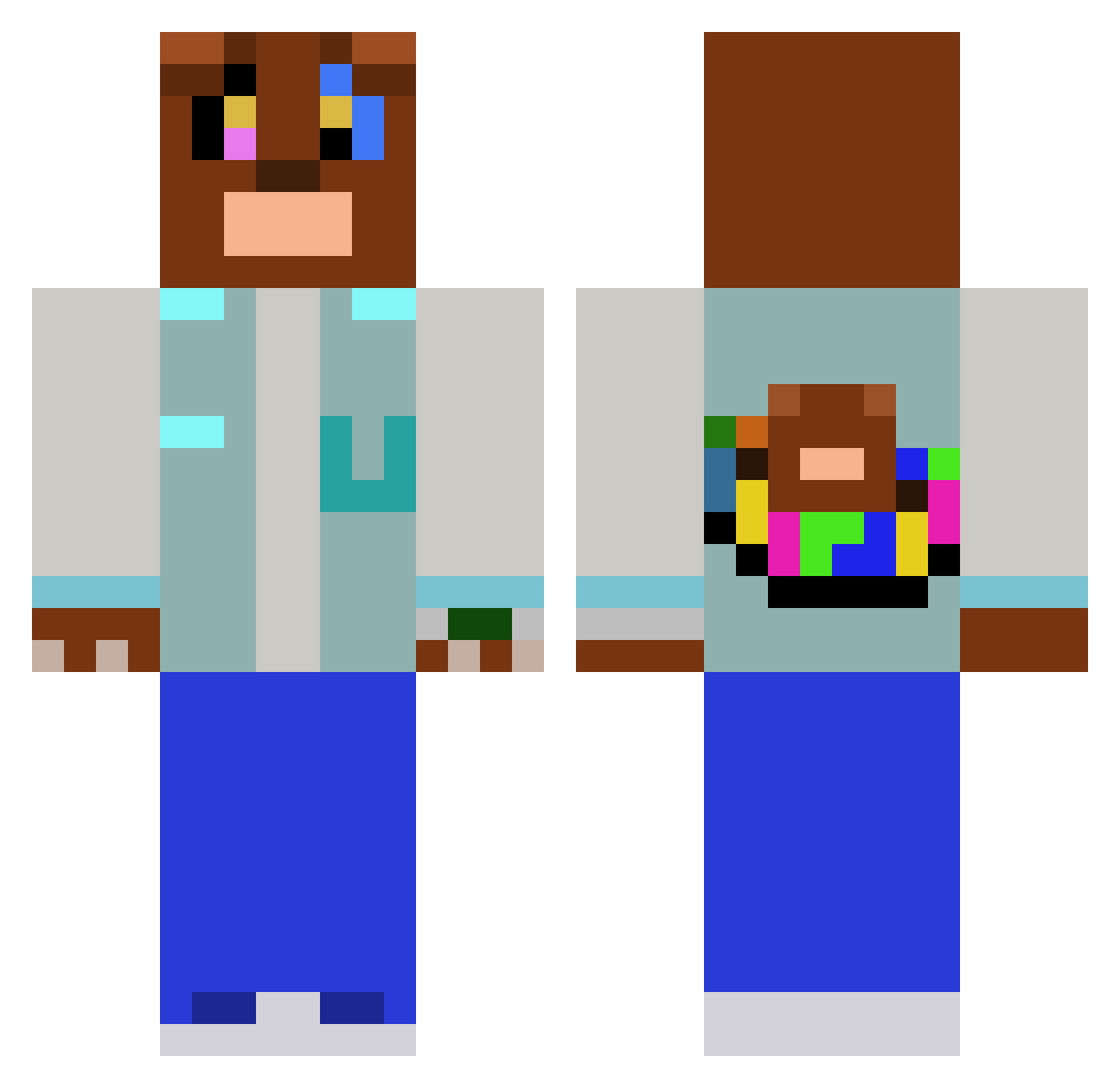 _Zxynn_ Minecraft skin, front and back view