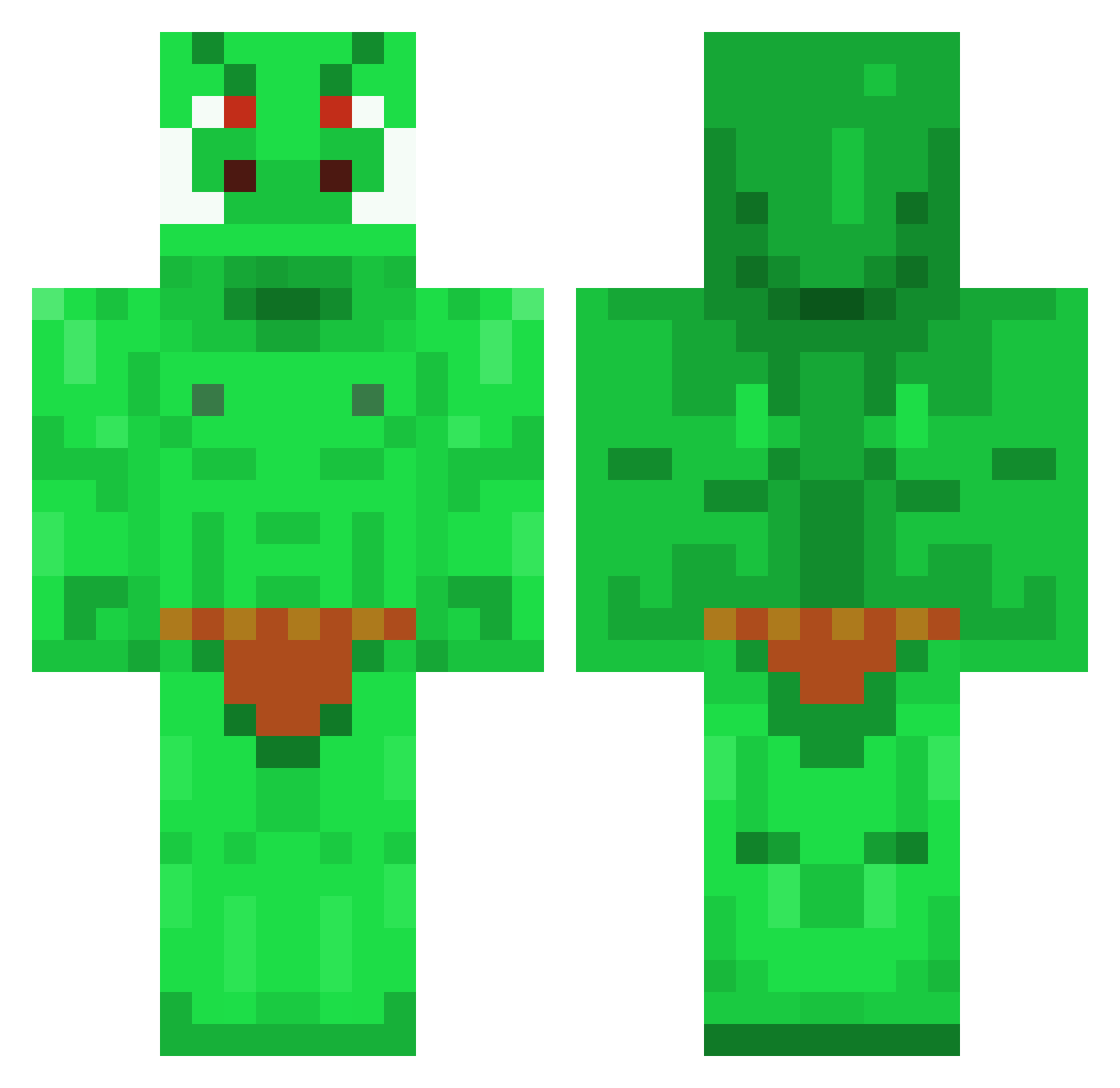 Promise_sun Minecraft skin, front and back view