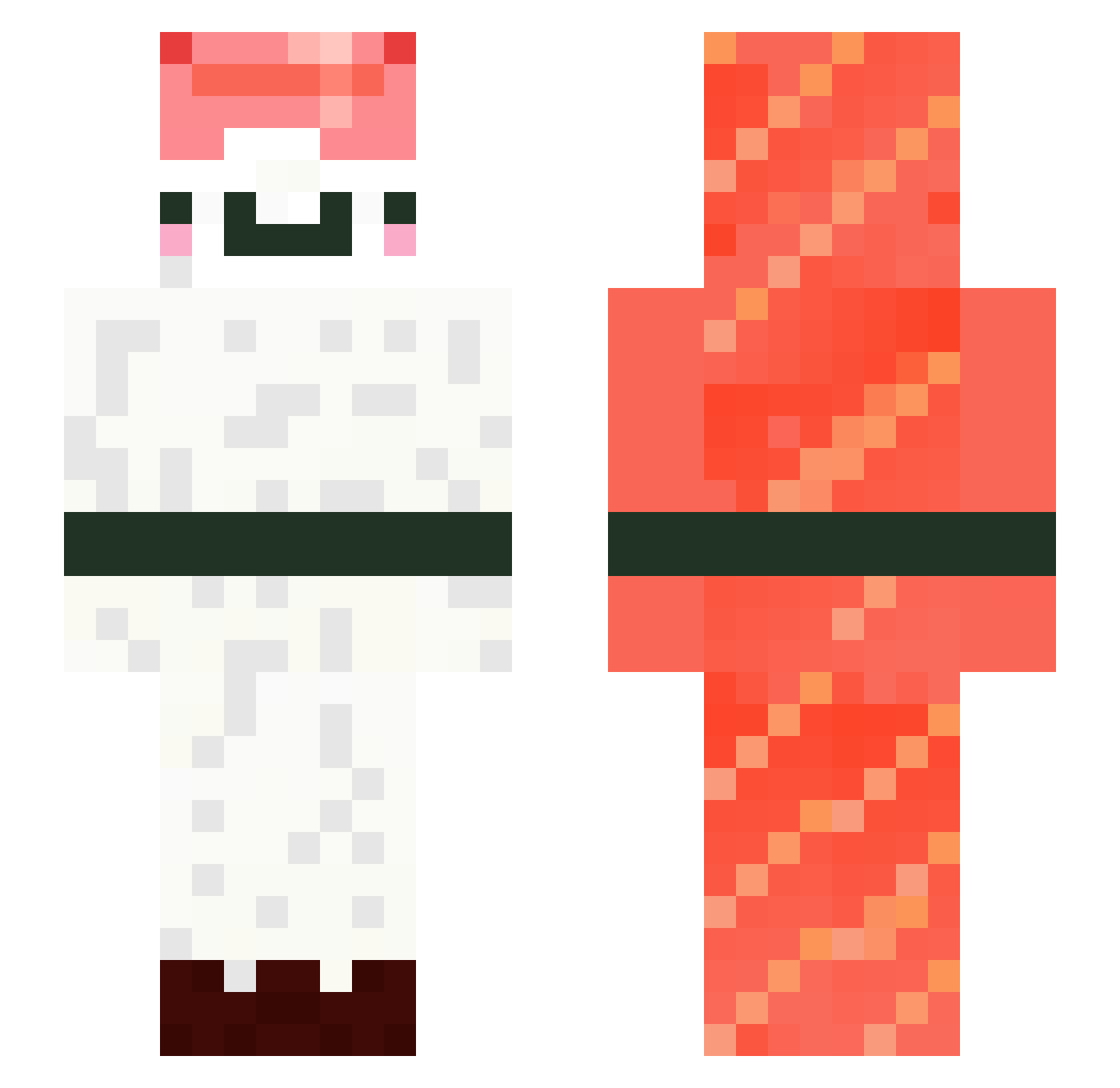 s6nghoon Minecraft skin, front and back view
