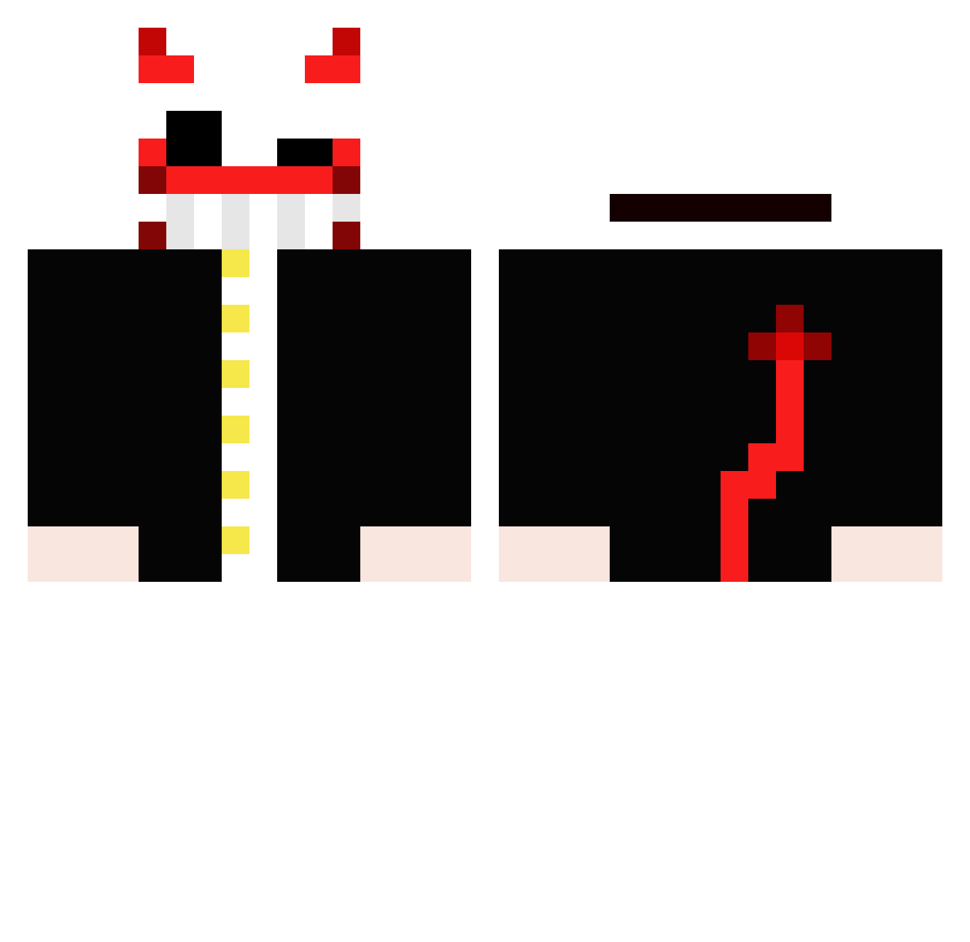 UFKem_ameon091 Minecraft skin, front and back view